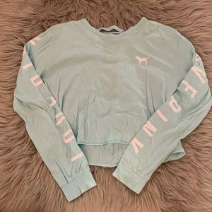 Victoria’s Secret Pink Light Blue Top